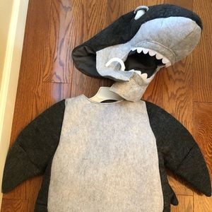 Pottery Barn Toddler Shark Halloween Outfit